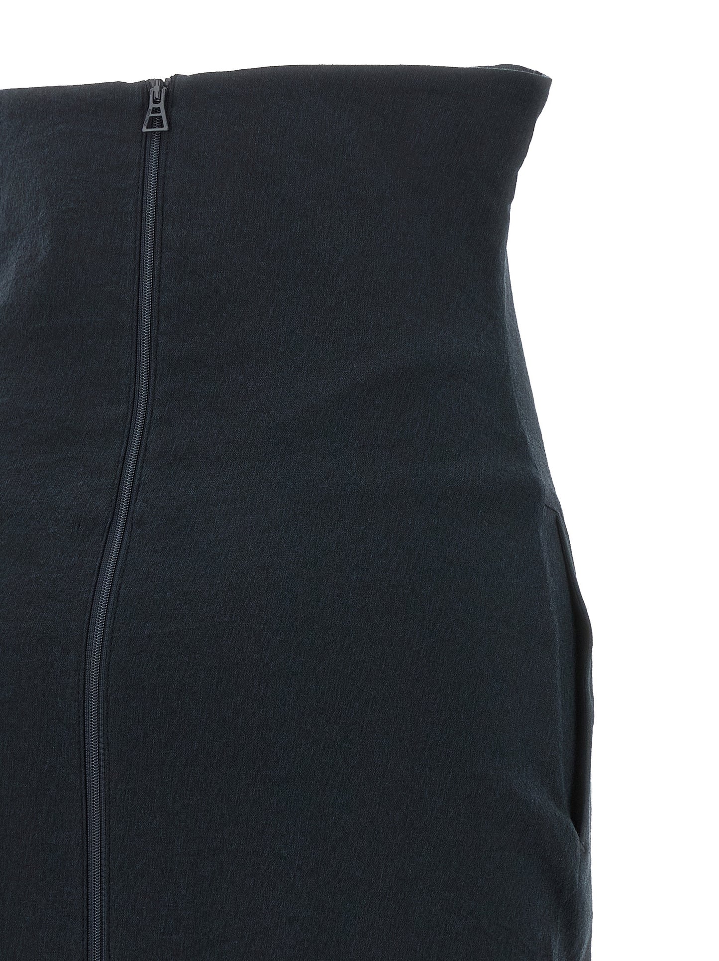 Issey Miyake Women 'Allow' Long Skirt With Zip ISSEY MIYAKE