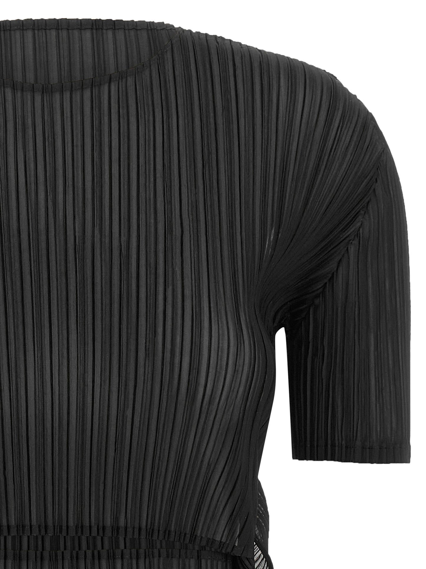 Issey Miyake Women 'Sheer Slit Pleats' Top ISSEY MIYAKE