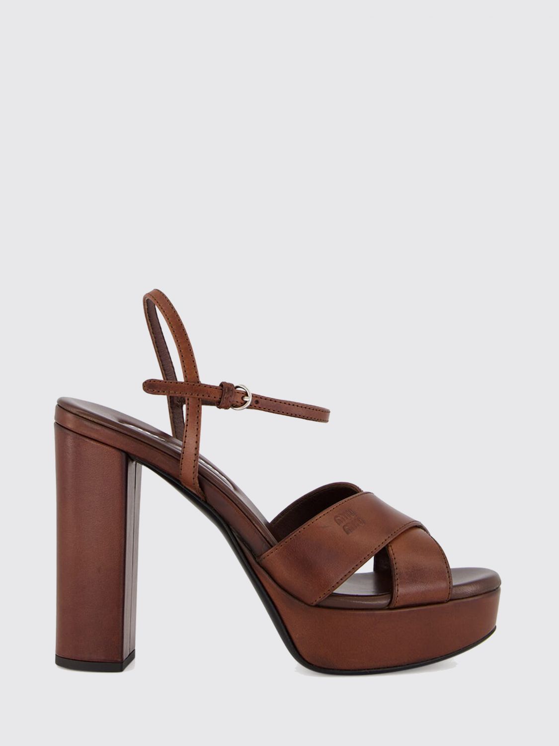 Miu Miu Women Flat Sandal Woman Miu Miu MIU MIU