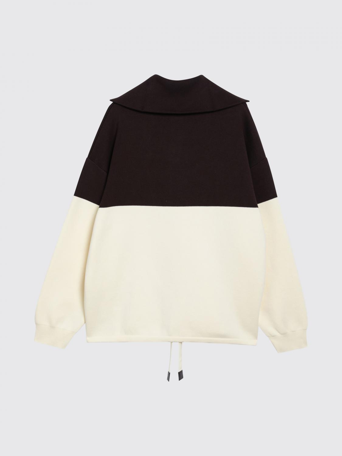 Loewe Men Bicolour Half-Zip Sweater Loewe In A Cotton Blend With A High Neck And Drawstring LOEWE