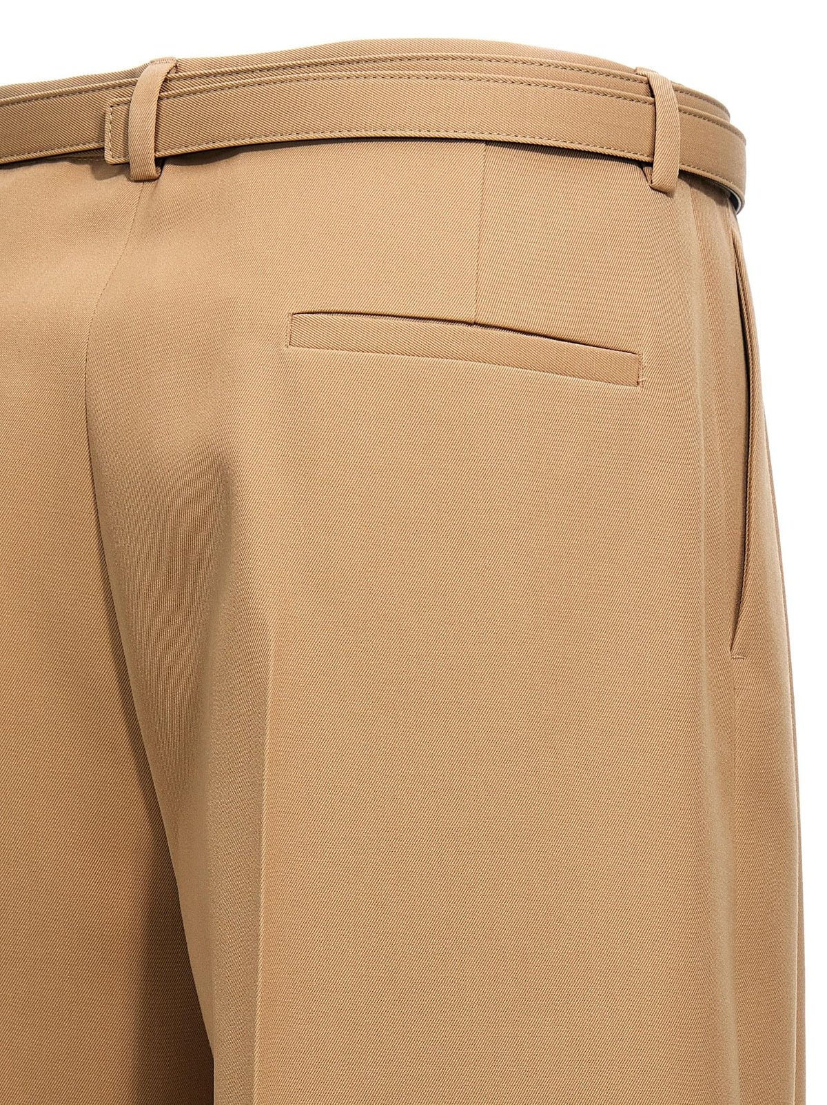 Jil Sander Women Gabardine Belt Pants JIL SANDER
