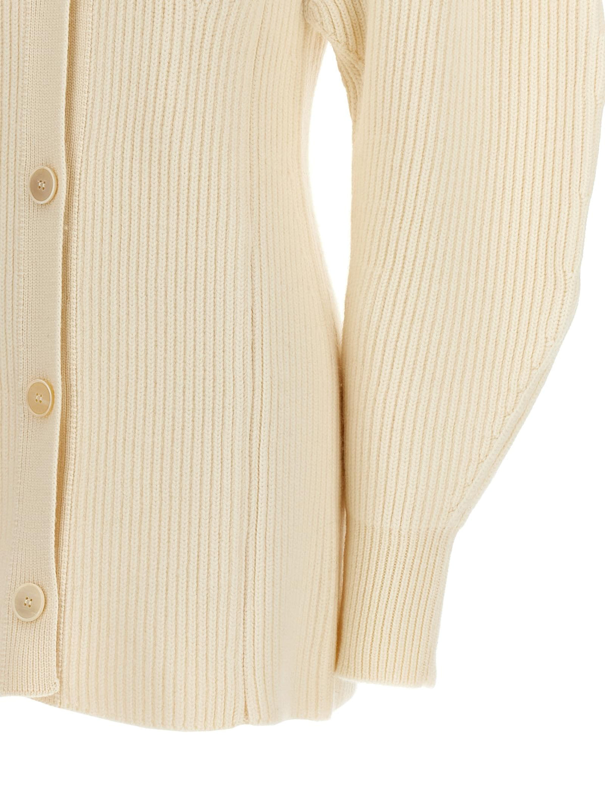 Jil Sander Women Ribbed Cardigan JIL SANDER