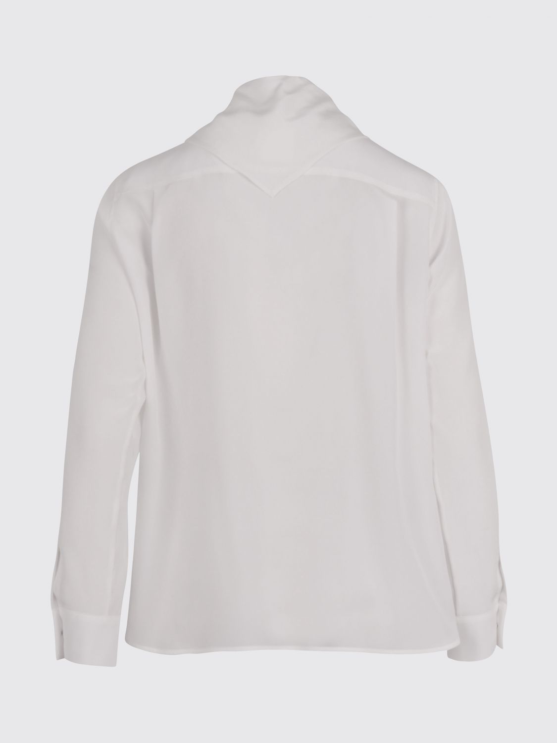 Max Mara Women Slim Fit Pussy-Bow Silk Blouse Max Mara MAX MARA