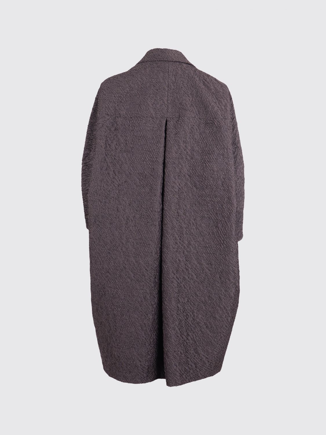 Max Mara Women Knee-Length Double-Breasted Wool Blend Coat Max Mara With Short Sleeves MAX MARA