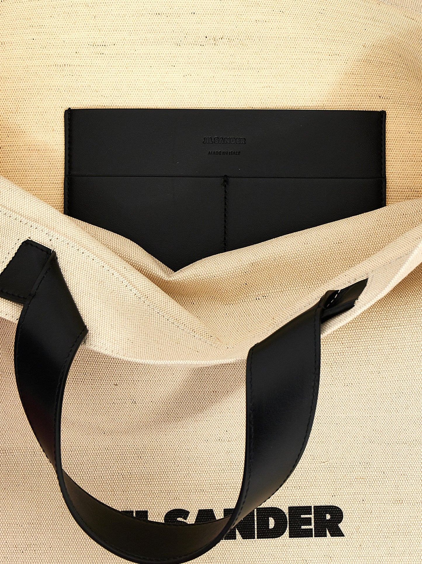 Jil Sander Women 'Border Book Tote Square' Shopping Bag JIL SANDER
