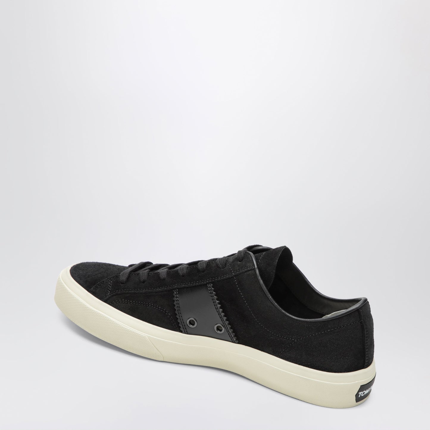 Tom Ford Black Suede Sneakers Men TOM FORD