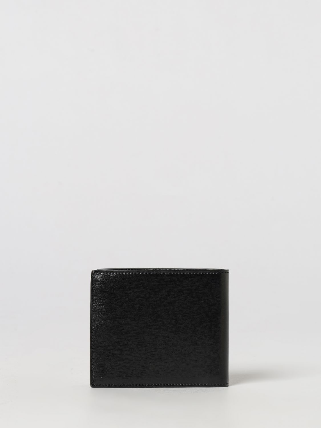 Saint Laurent Men Saint Laurent Tiny Cassandre Bifold Wallet In Leather With Ysl Monogram SAINT LAURENT