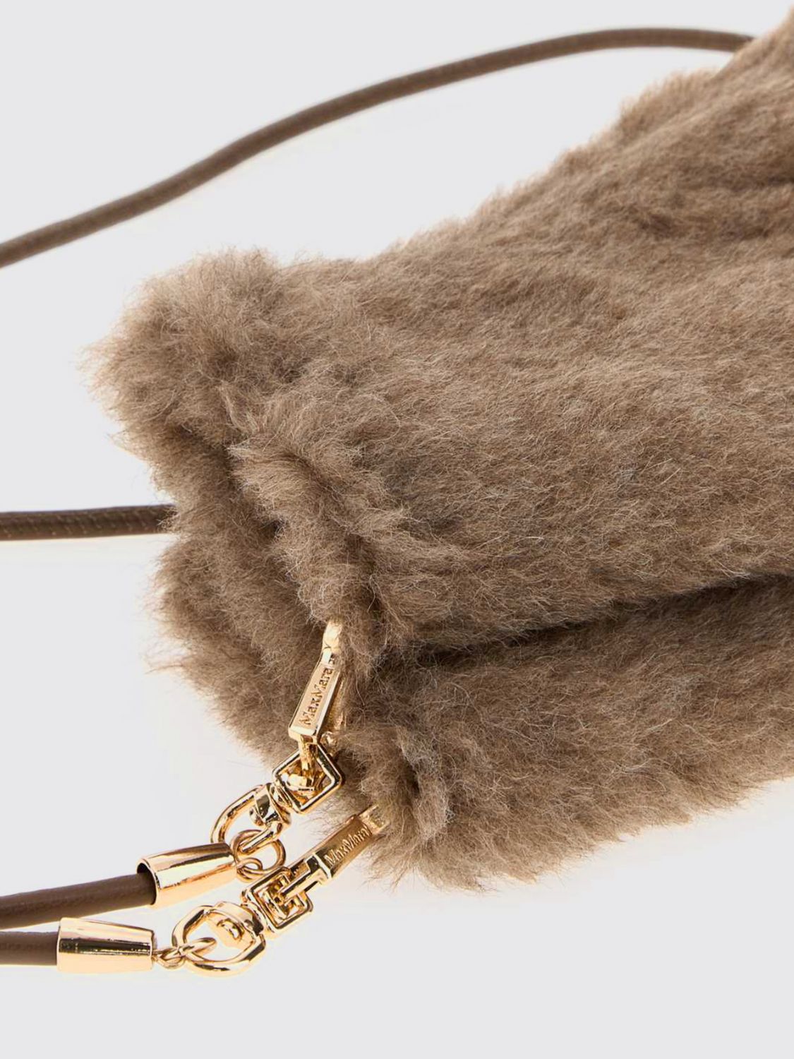 Max Mara Women Max Mara Ombrato Lined Alpaca Wool And Cashmere Blend Gloves MAX MARA