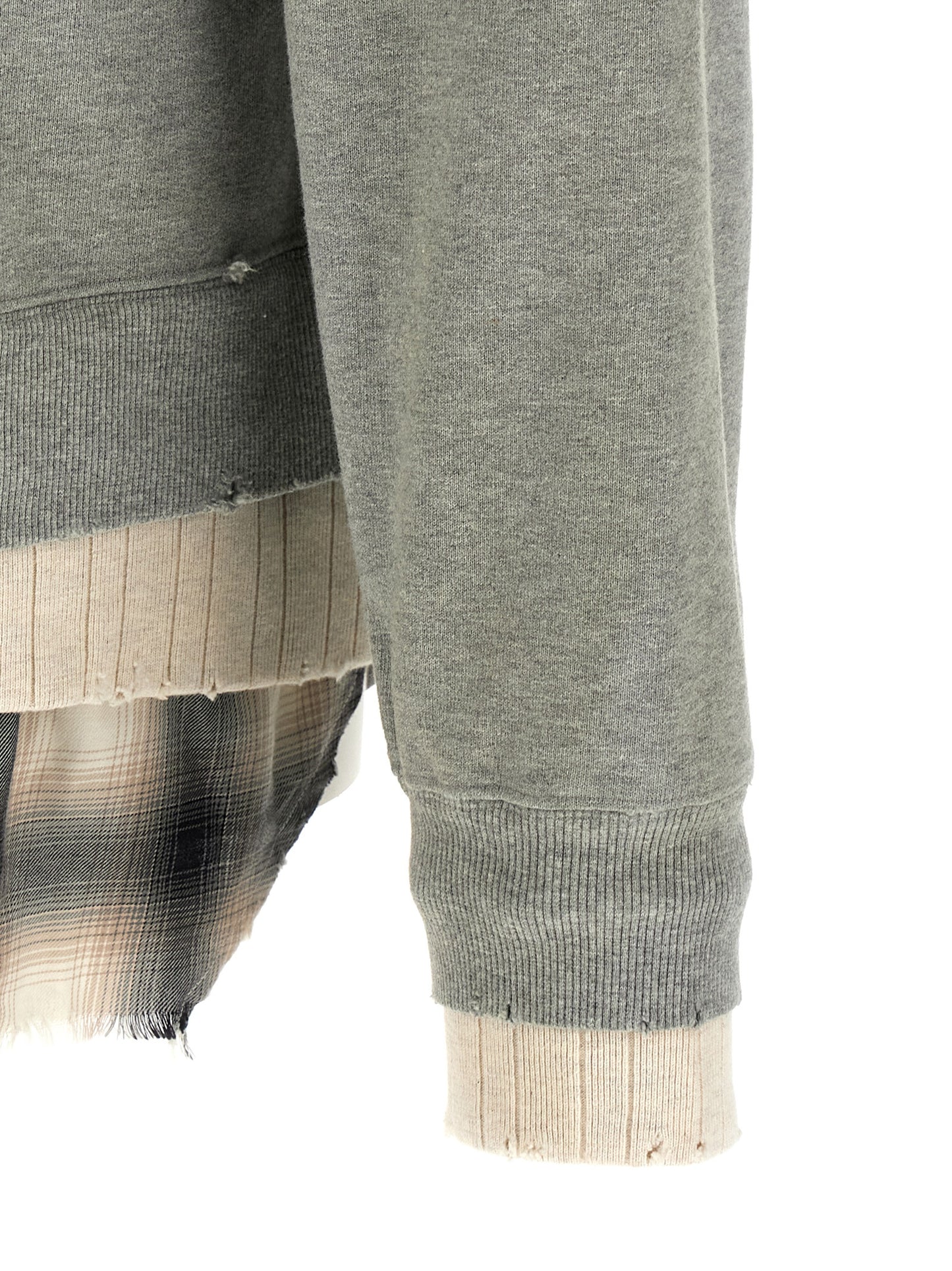 Maison Mihara Yasuhiro Men Three Layer Sweatshirt MAISON MIHARA YASUHIRO