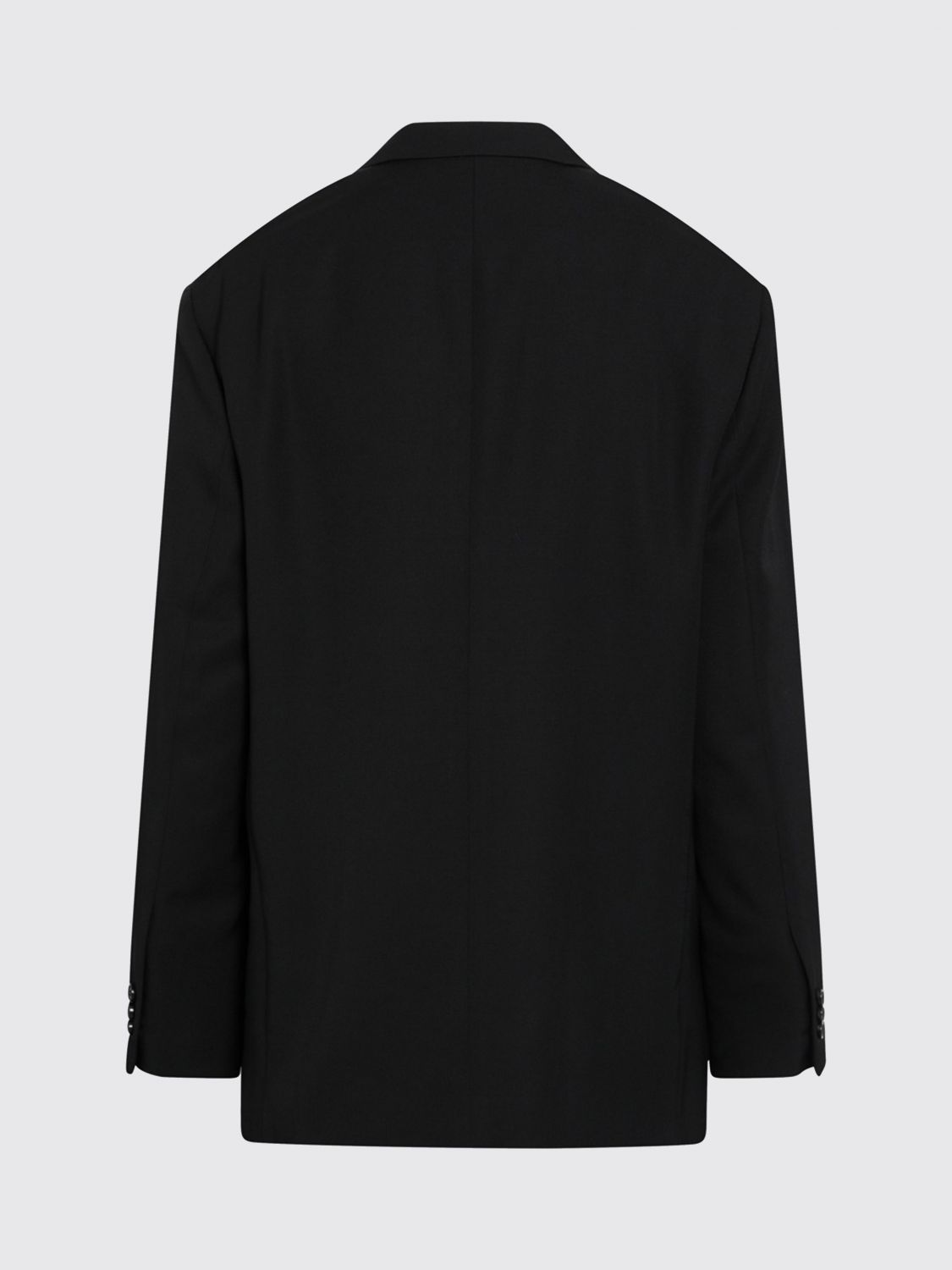 Loewe Women Loewe Single-Breasted Wool Blazer With Padded Shoulders LOEWE