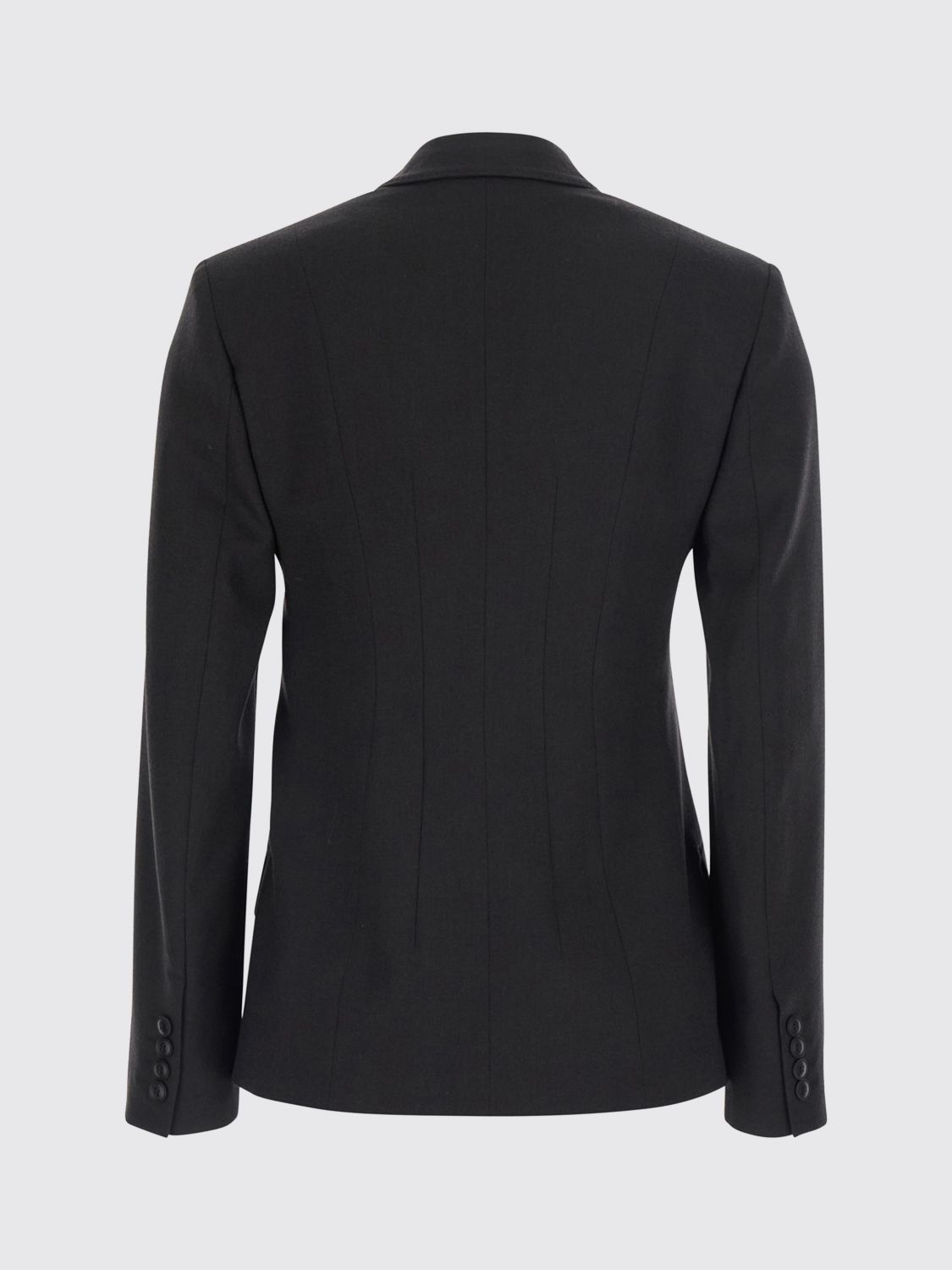 Max Mara Women Max Mara Double-Breasted Stretch-Wool Blazer With Peak Lapels MAX MARA