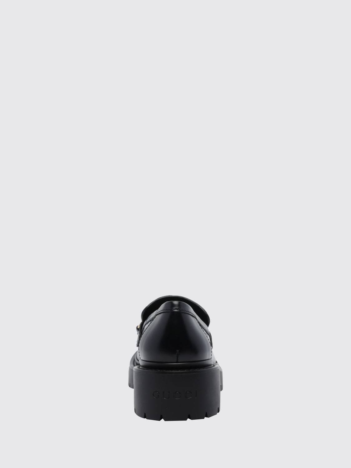 Gucci Women Gucci Horsebit Calfskin Loafers With Notched Sole GUCCI