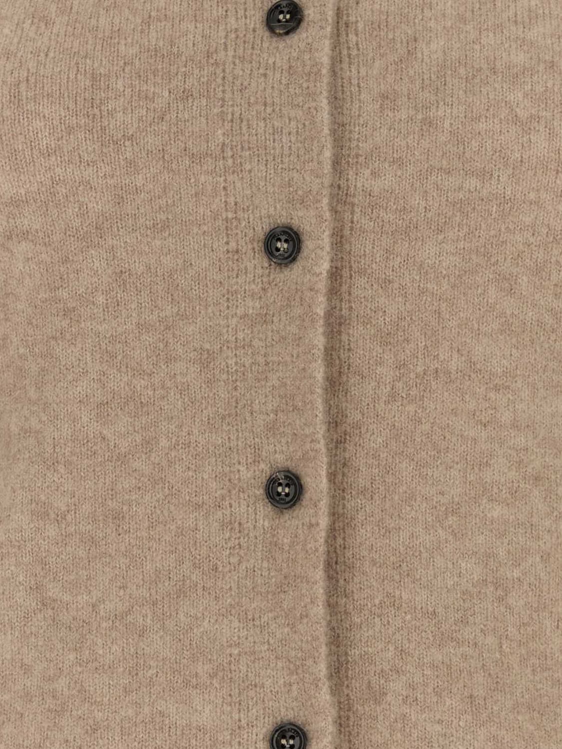 Max Mara Women Polo-Style Max Mara Cardigan In Cashmere Blend With Ribbed Trims MAX MARA