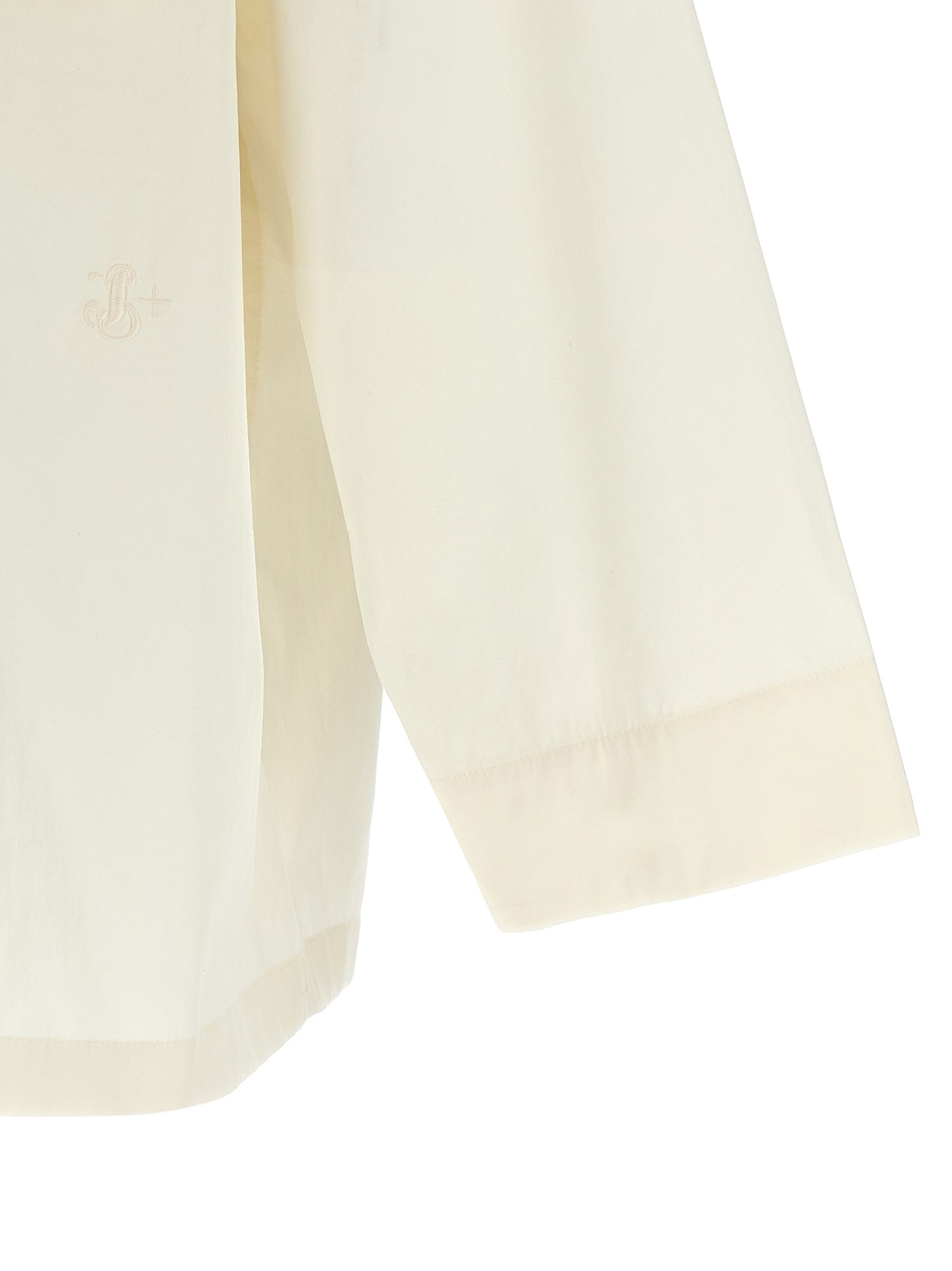 Jil Sander Men Logo Embroidery Shirt JIL SANDER