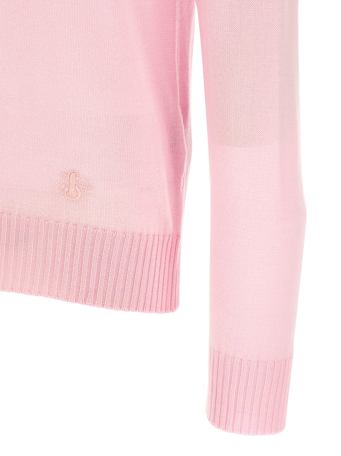 Jil Sander Men Logo Embroidery Sweater JIL SANDER