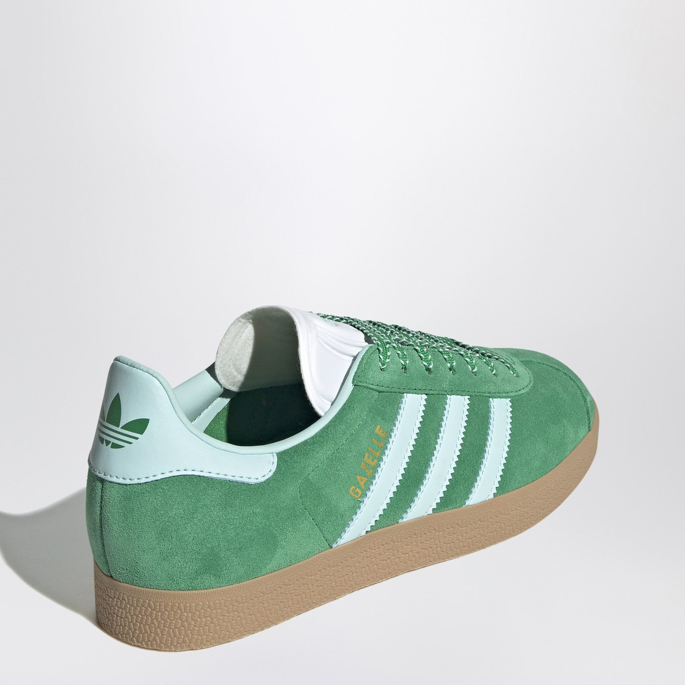 Adidas Originals Gazelle Indoor Green/Light Blue Sneakers Women adidas Originals