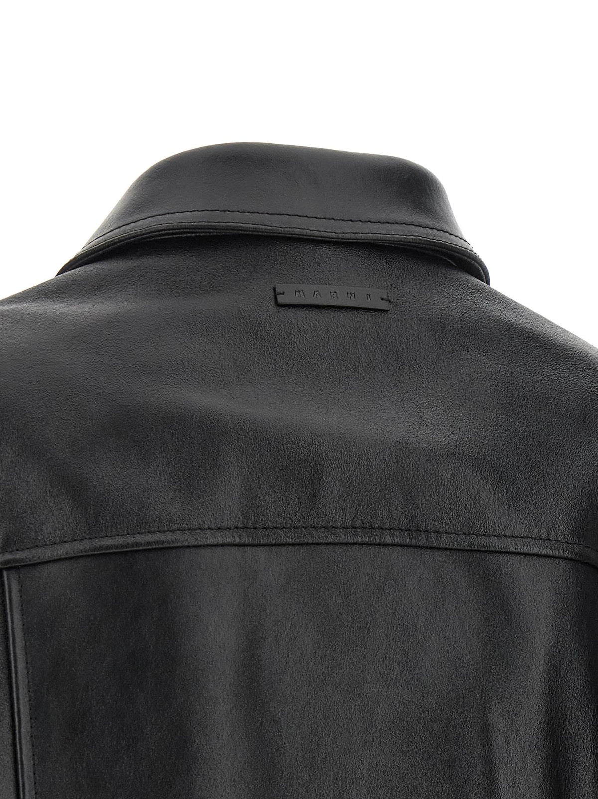 Marni Women Leather And Suede Jacket MARNI
