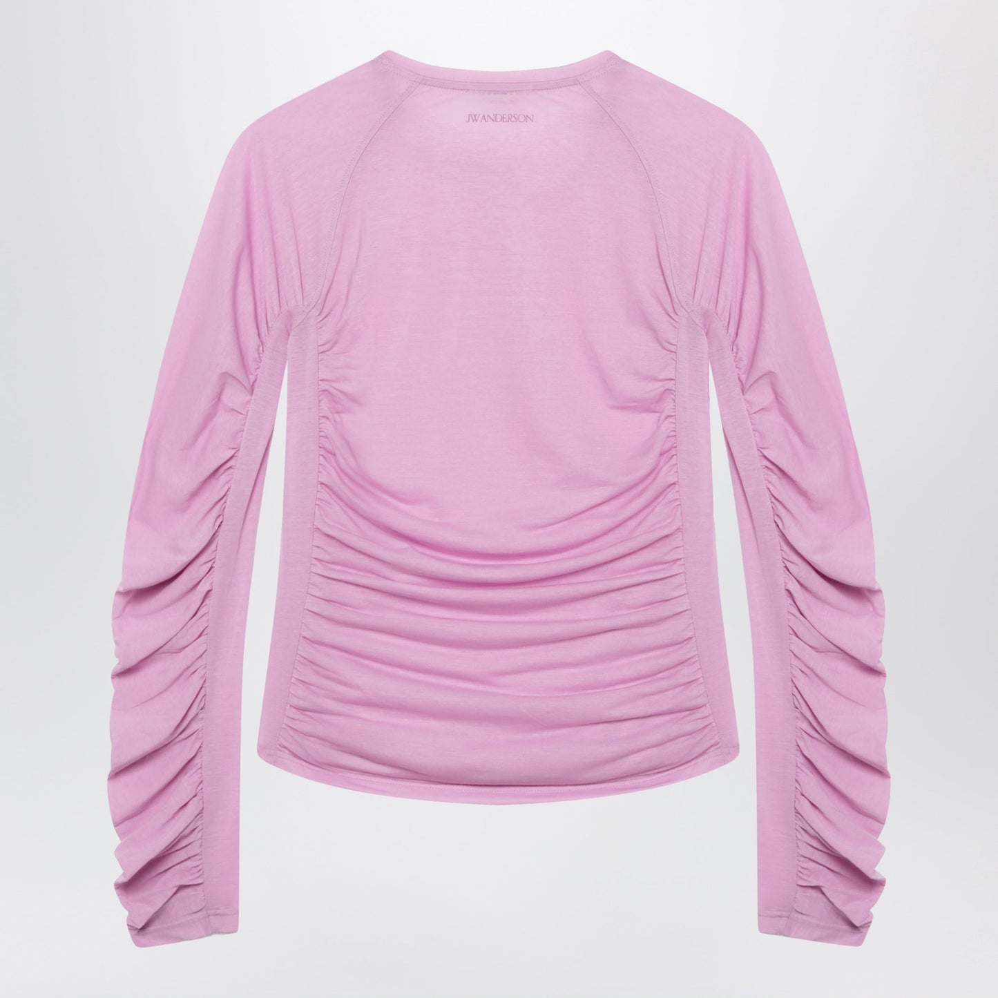 Jw Anderson Orchid Pink Top In Cotton-Blend Jersey Women J.W. ANDERSON