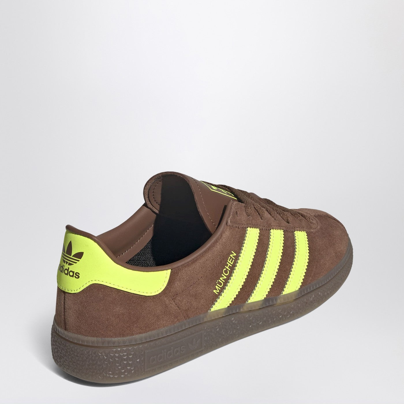 Adidas Originals Sneakers Mã¼nchen In Brown/Yellow Suede Women adidas Originals