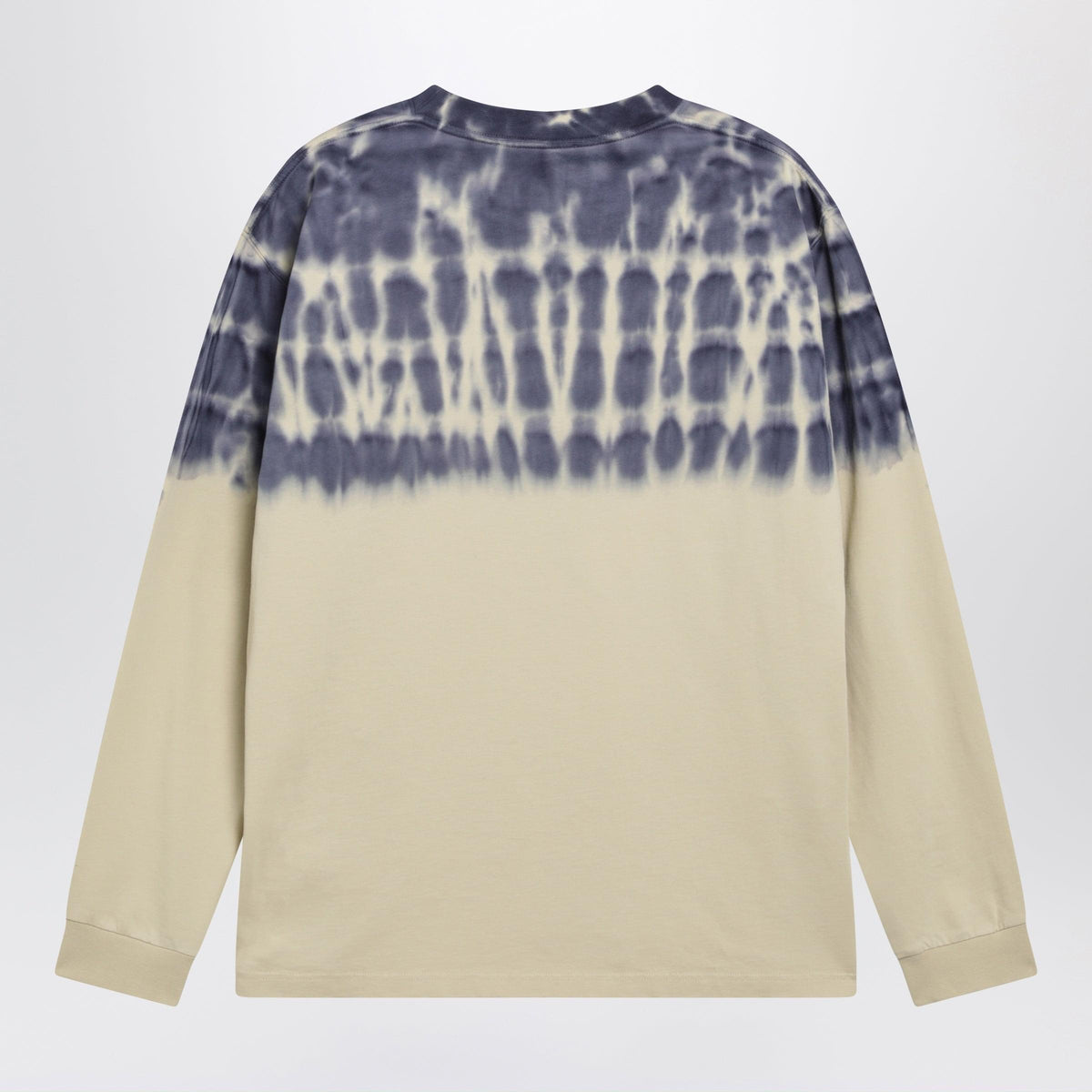 Jw Anderson ÉCru/Navy Logo Print Sweatshirt Men J.W. ANDERSON