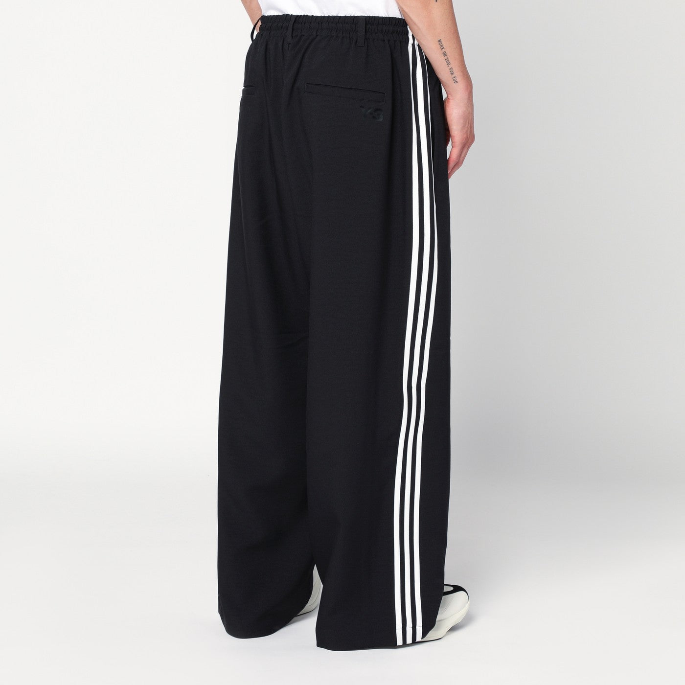 Adidas Y-3 3-Stripes Black Pants Men adidas Y-3