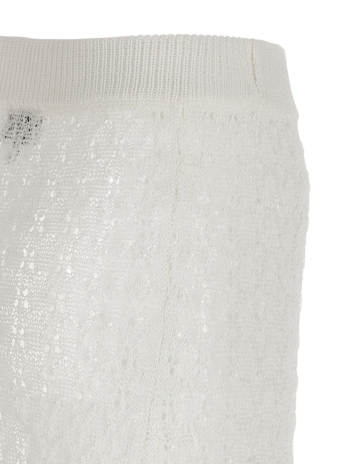 Ganni Women 'Shiny Pointelle Knit' Skirt GANNI