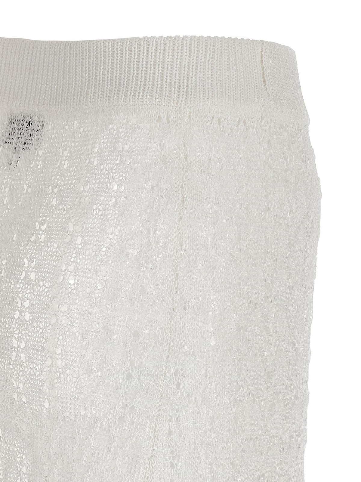 Ganni Women 'Shiny Pointelle Knit' Skirt GANNI