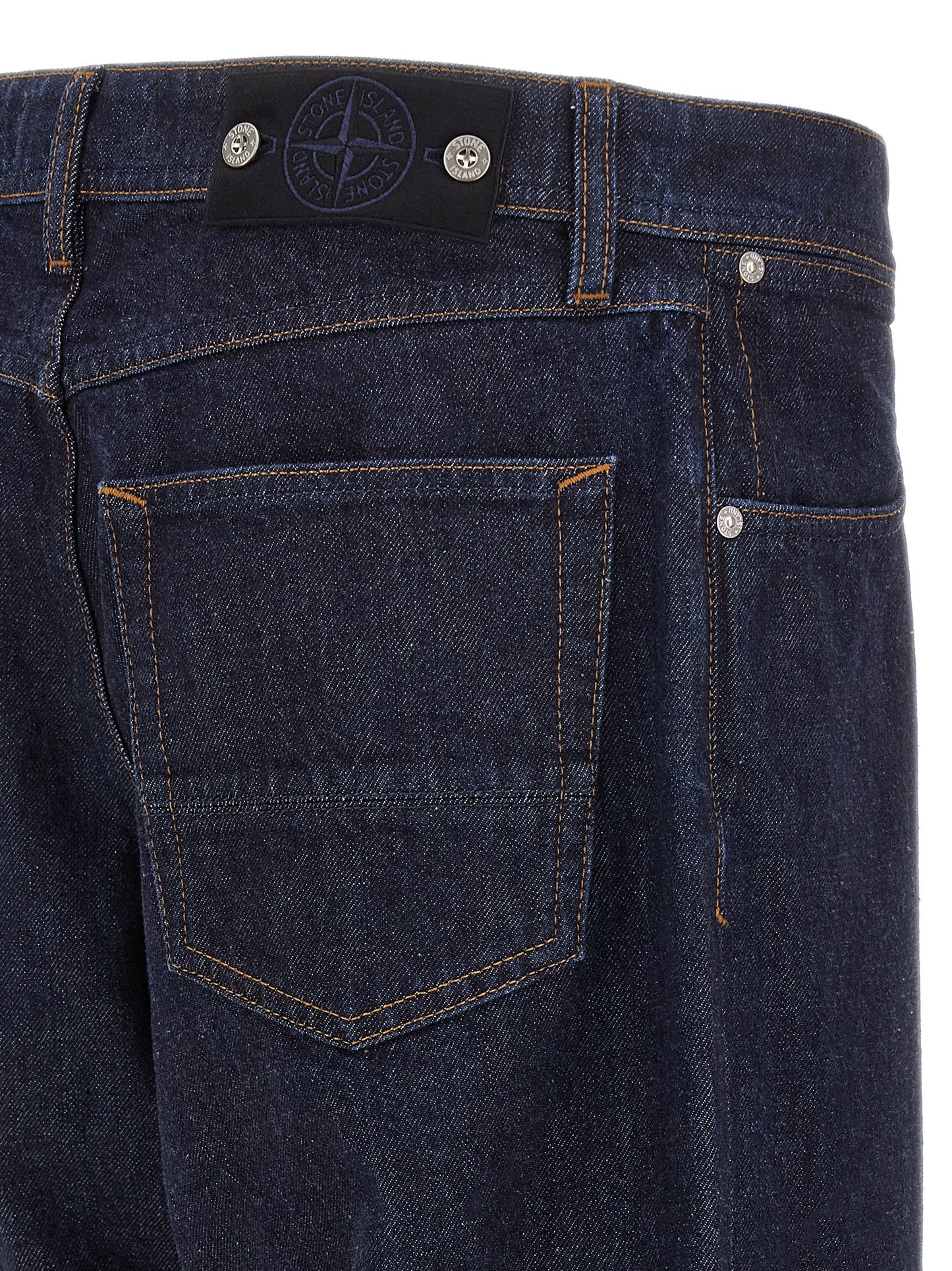 Stone Island Men 'Indigo Denim-Rinsed' Jeans STONE ISLAND