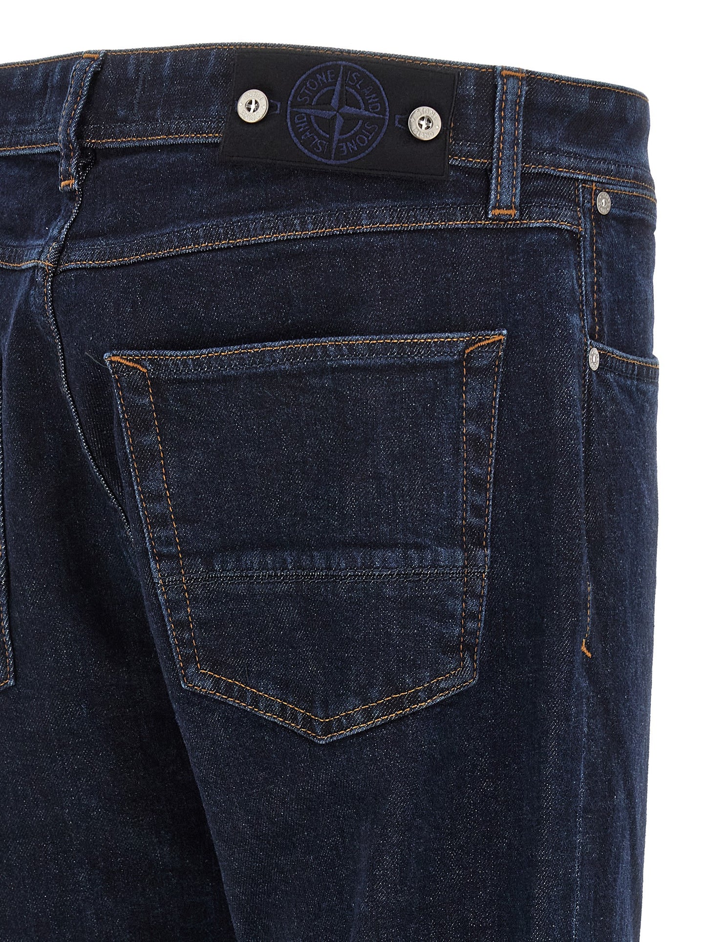 Stone Island Men 'Indigo Denim-Rinsed' Jeans STONE ISLAND