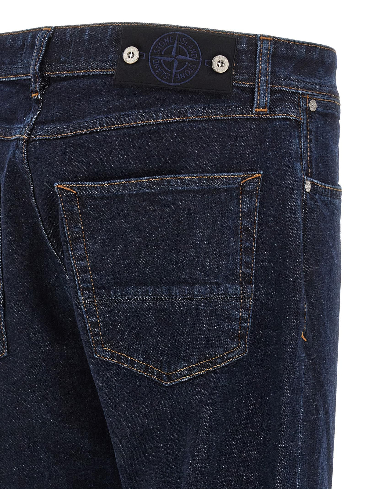Stone Island Men 'Indigo Denim-Rinsed' Jeans STONE ISLAND