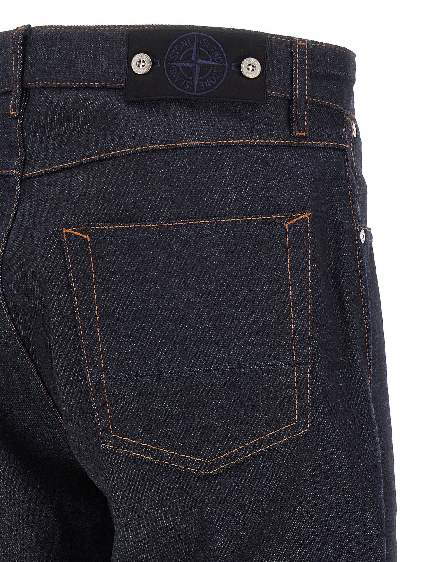 Stone Island Men 'Indigo Denim-Rinsed' Jeans STONE ISLAND