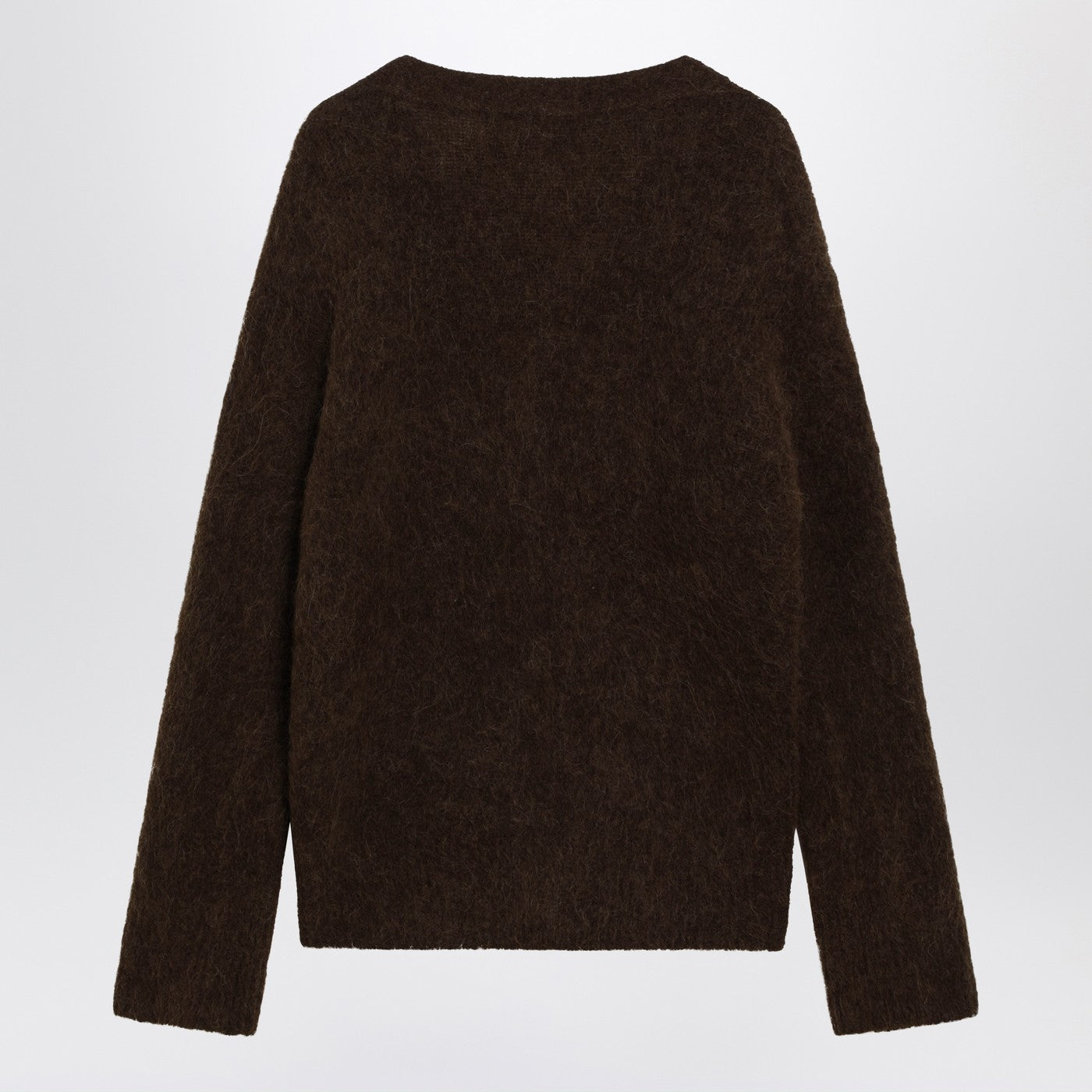 The Frankie Shop Olive Brown Oversized Elland Cardigan Women The Frankie Shop