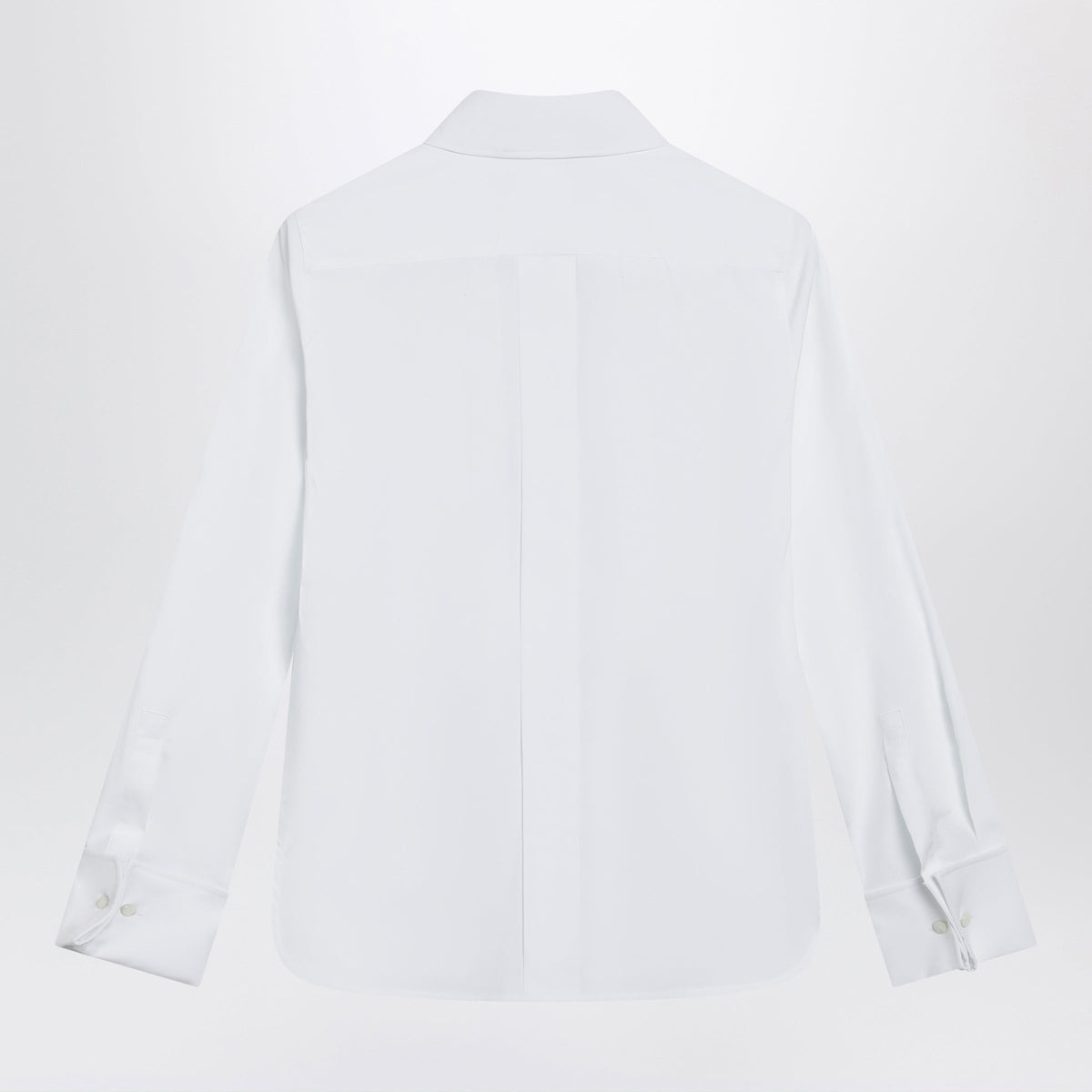 Max Mara White Cotton Shirt With Logo Women MAX MARA