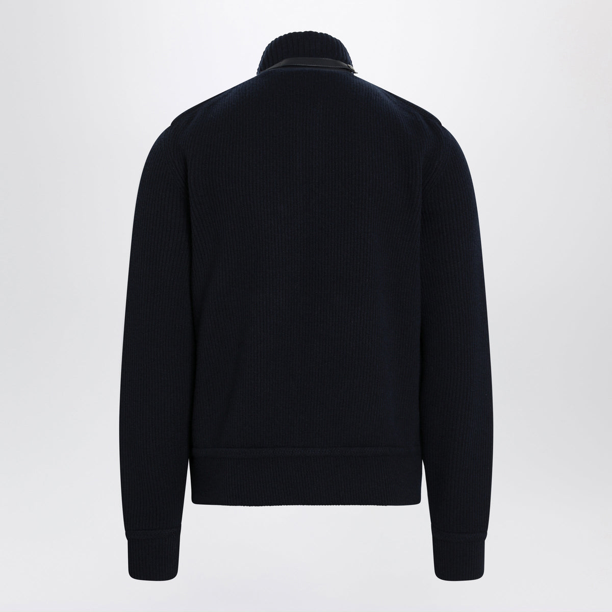 Tom Ford Navy Blue Quilted Virgin Wool Jacket Men TOM FORD