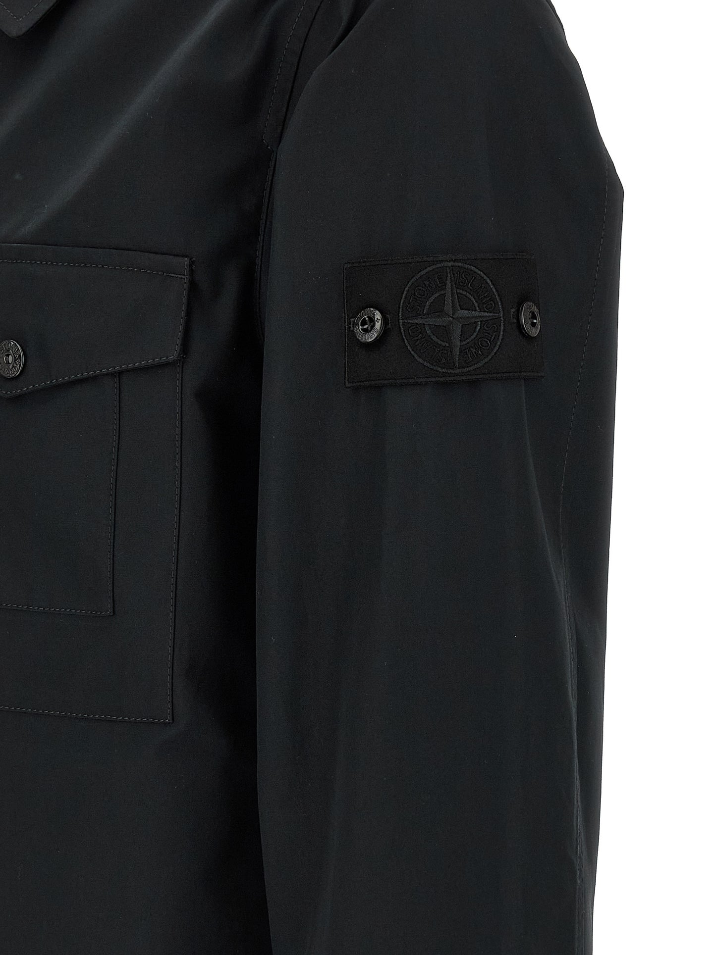 Stone Island Men Cotton Overshirt STONE ISLAND