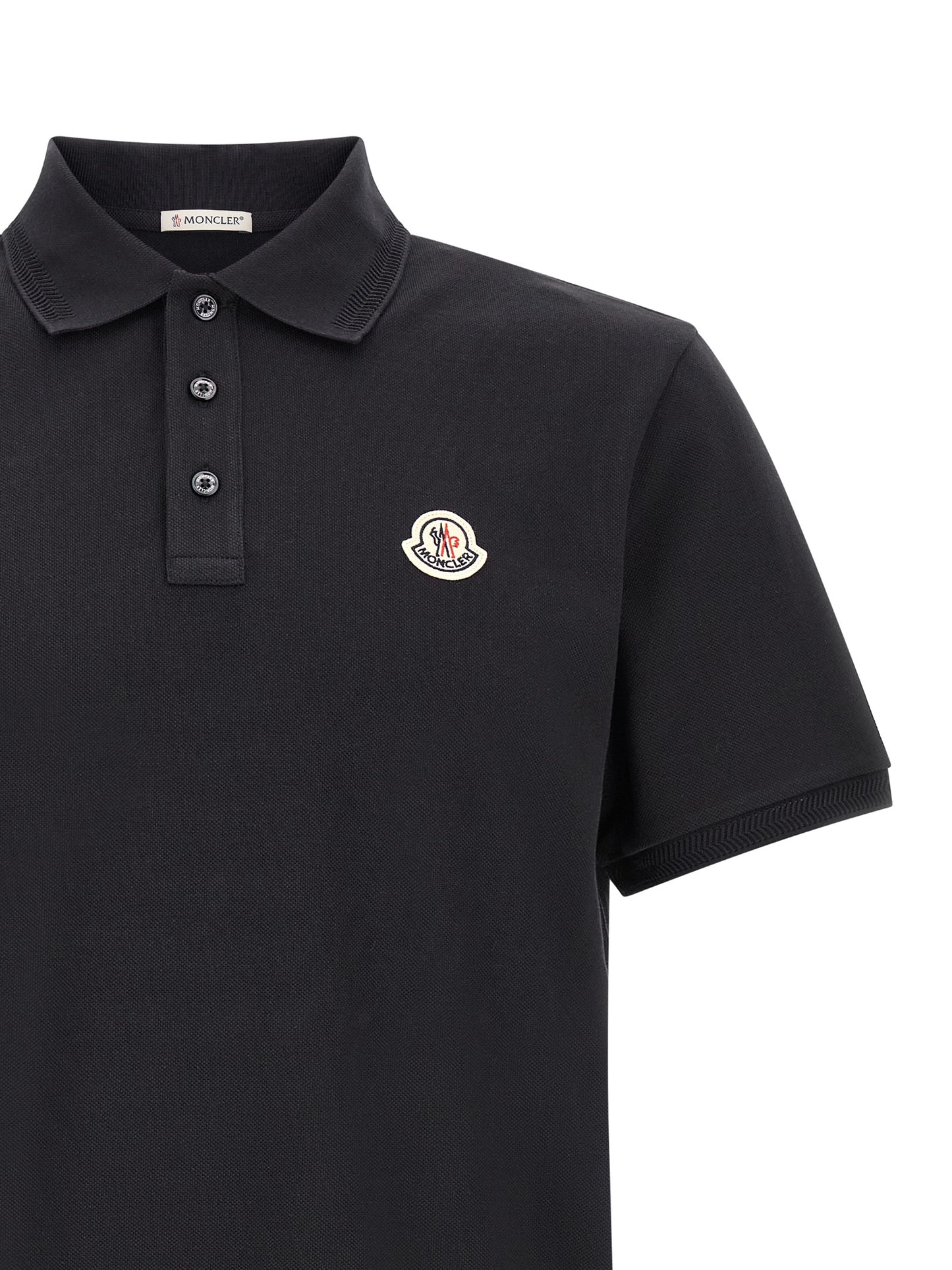 Moncler Men Logo Patch Polo Shirt MONCLER
