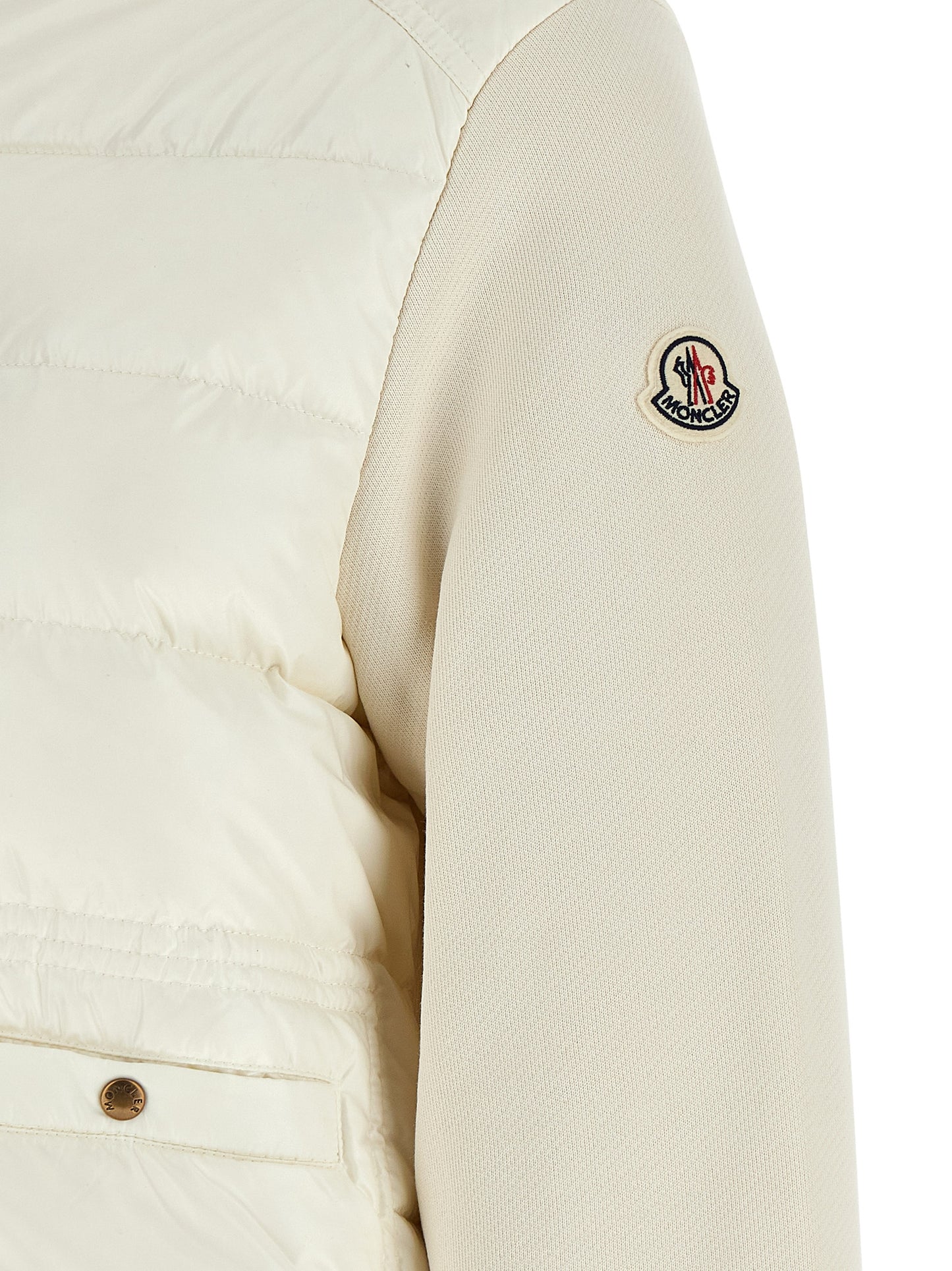 Moncler Women Two-Material Cardigan MONCLER