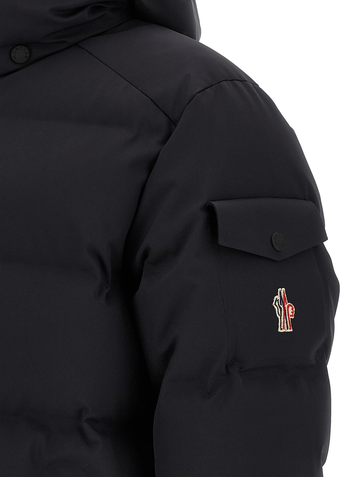Moncler Grenoble Men 'Montgetech' Blue Ski Jacket MONCLER GRENOBLE