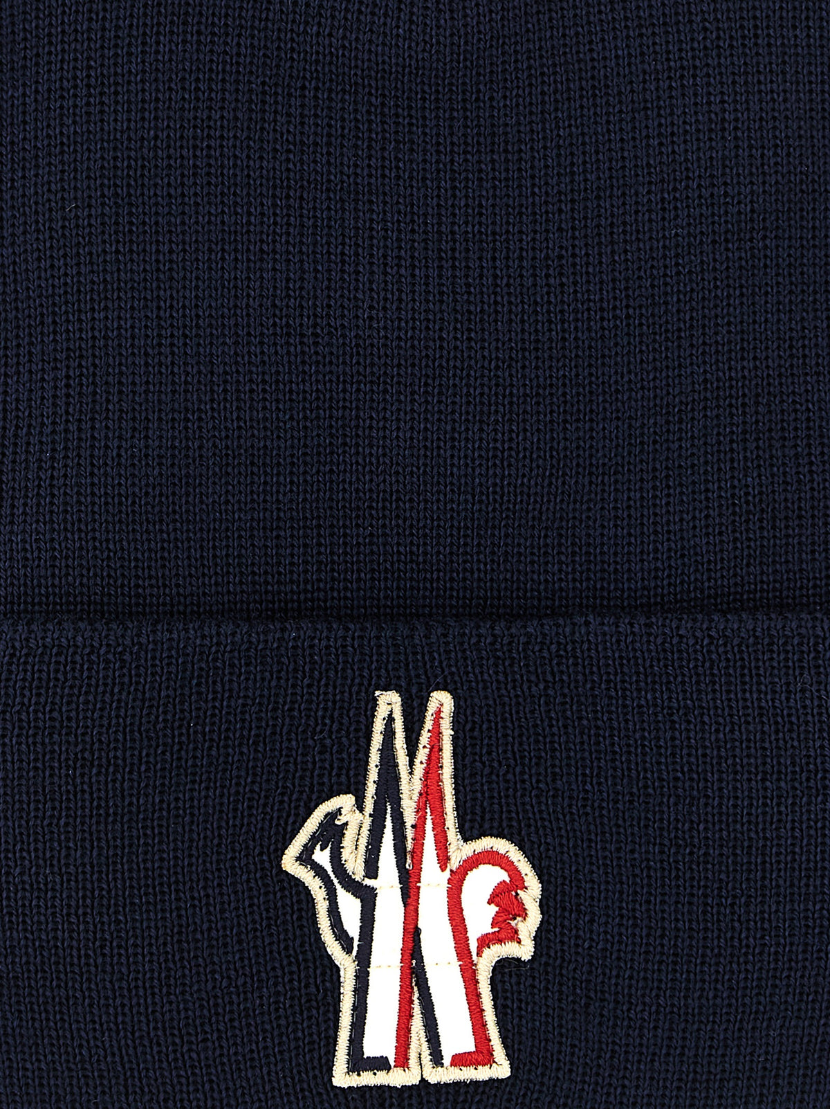 Moncler Grenoble Men Logo Patch Beanie MONCLER GRENOBLE