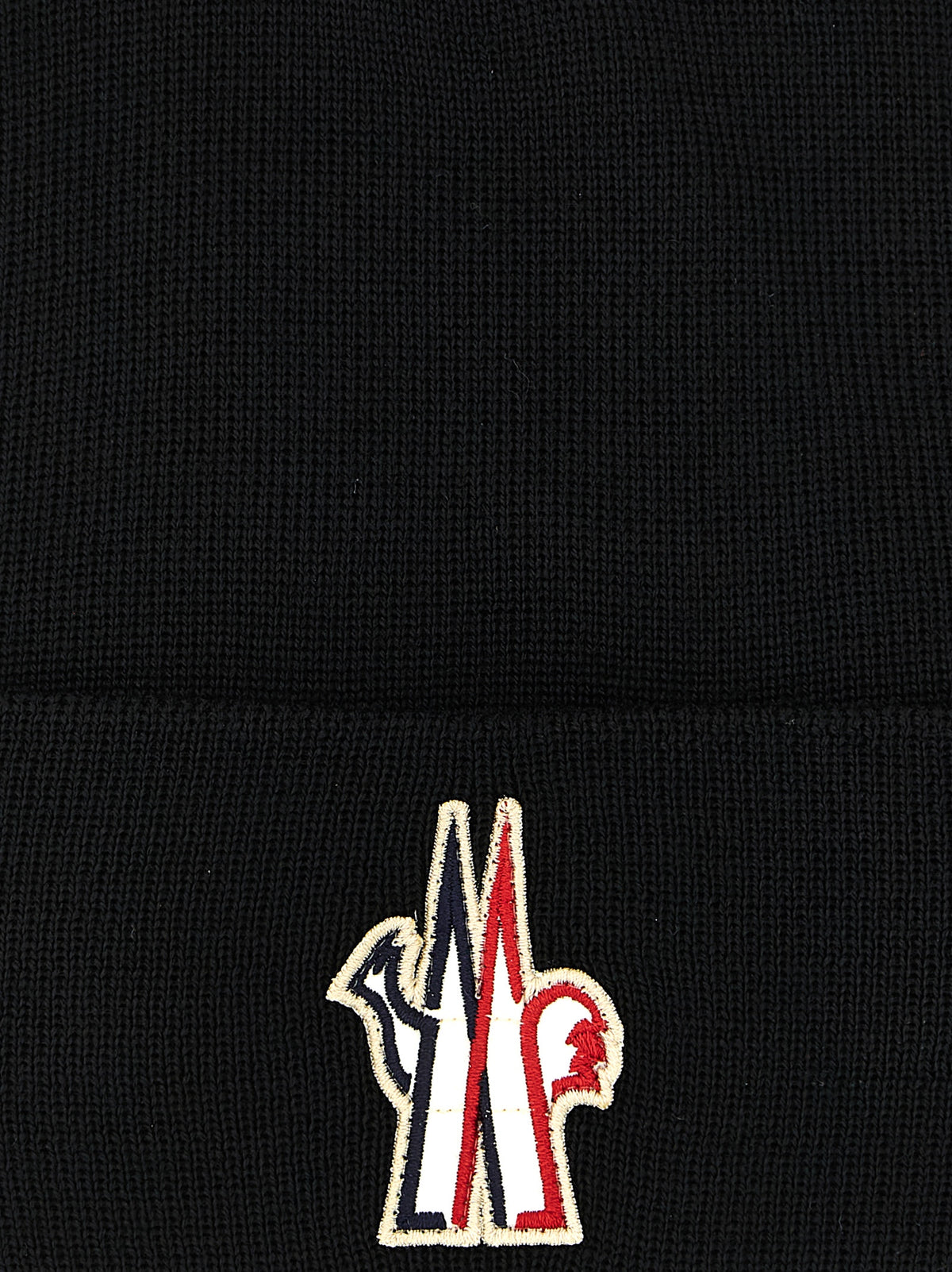 Moncler Grenoble Men Logo Patch Beanie MONCLER GRENOBLE