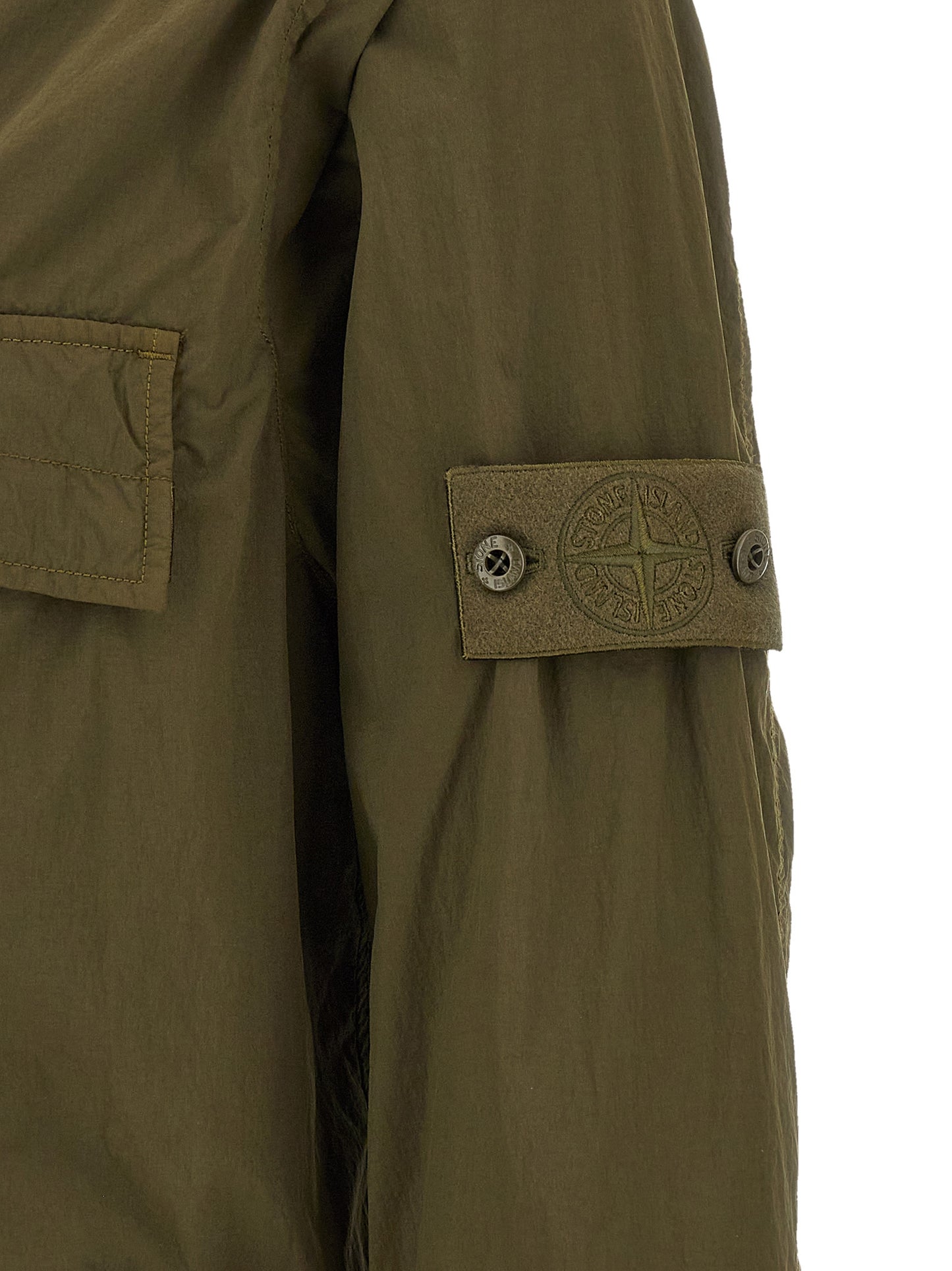 Stone Island Men 'Badge Stone Island Ghost' Overshirt STONE ISLAND