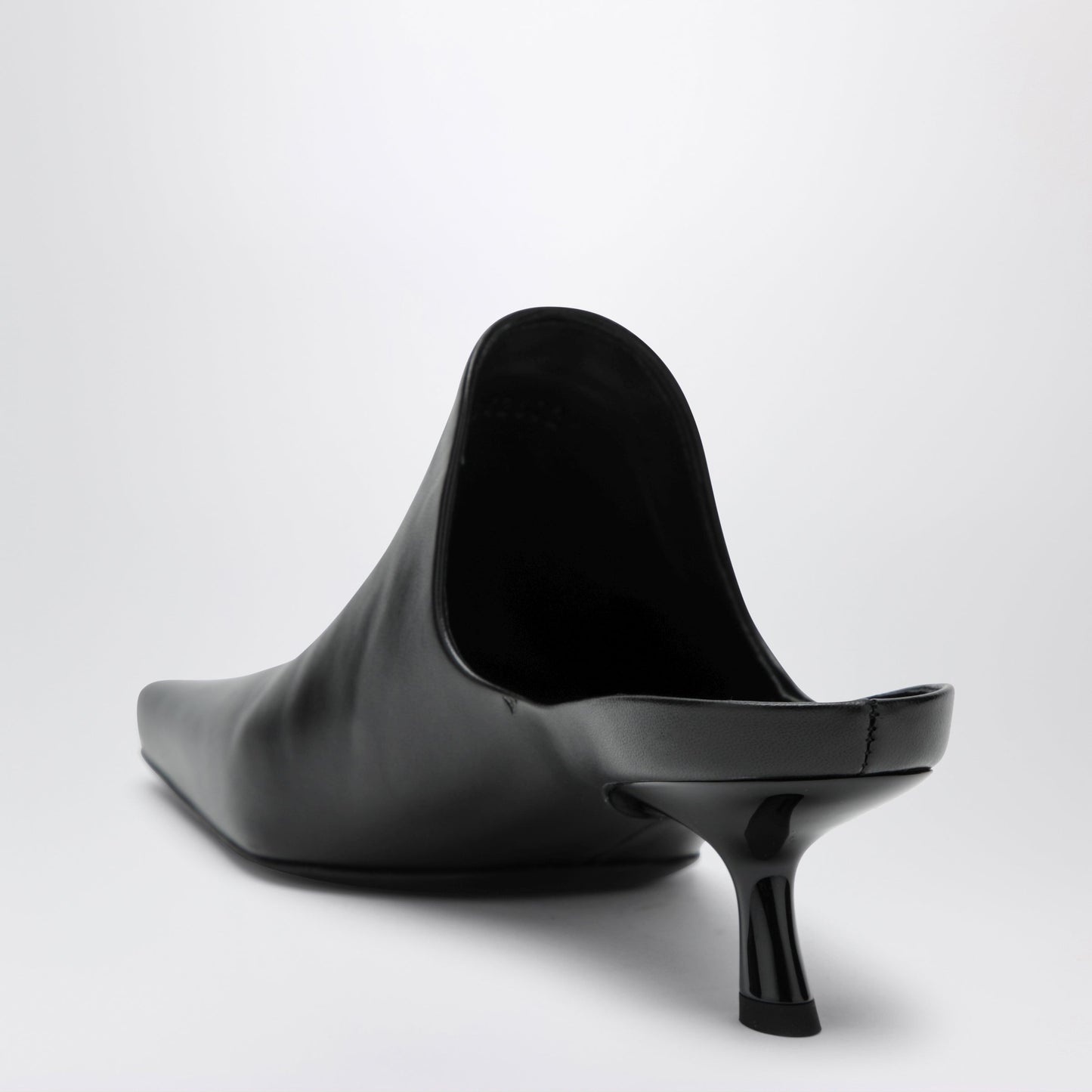 Loewe Emily Lambskin Leather Mules In Black Women LOEWE