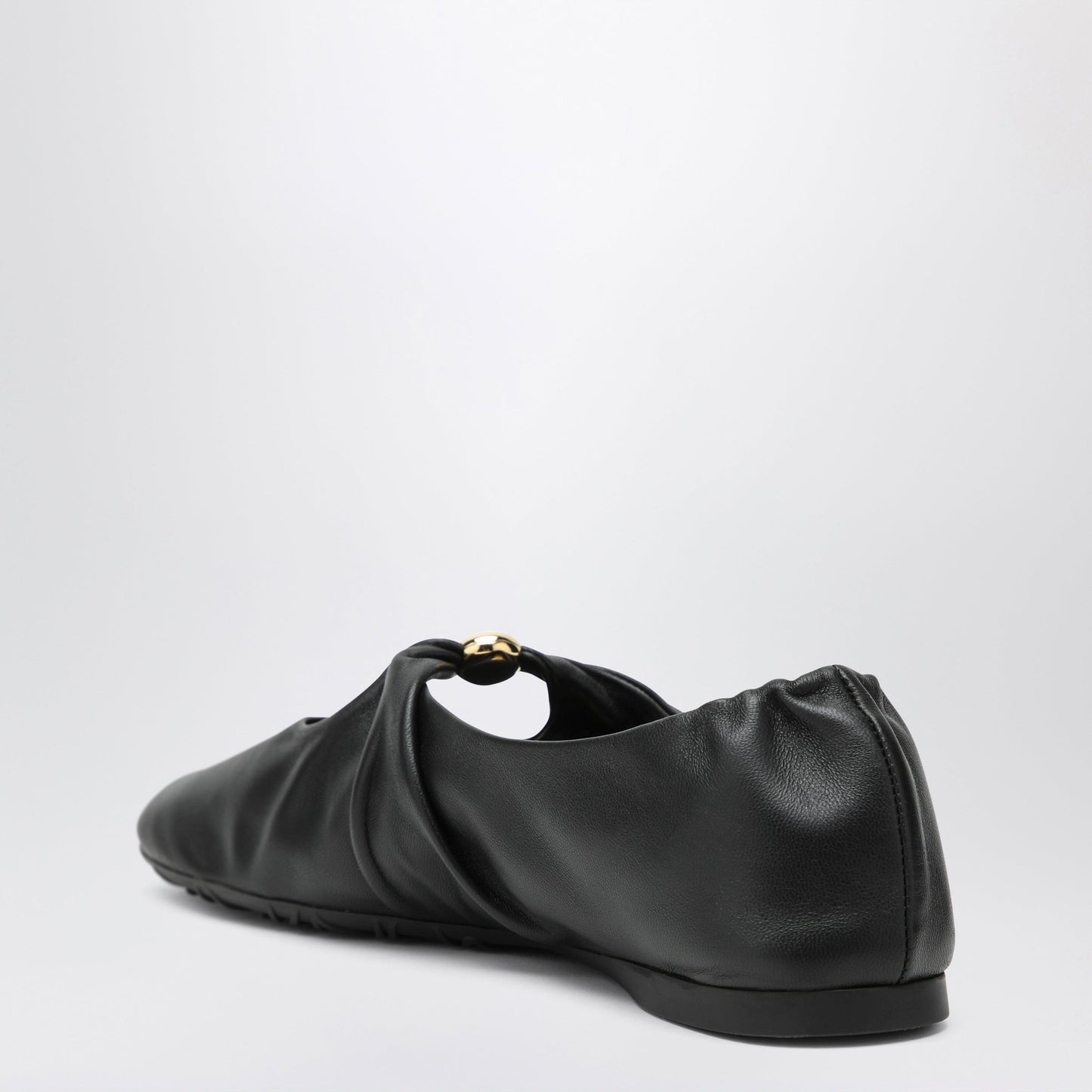 Loewe Black Nappa Pebble Ballerina Women LOEWE