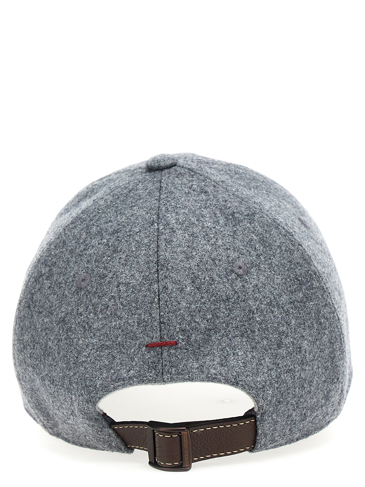 Brunello Cucinelli Men Logo Embroidery Cap BRUNELLO CUCINELLI
