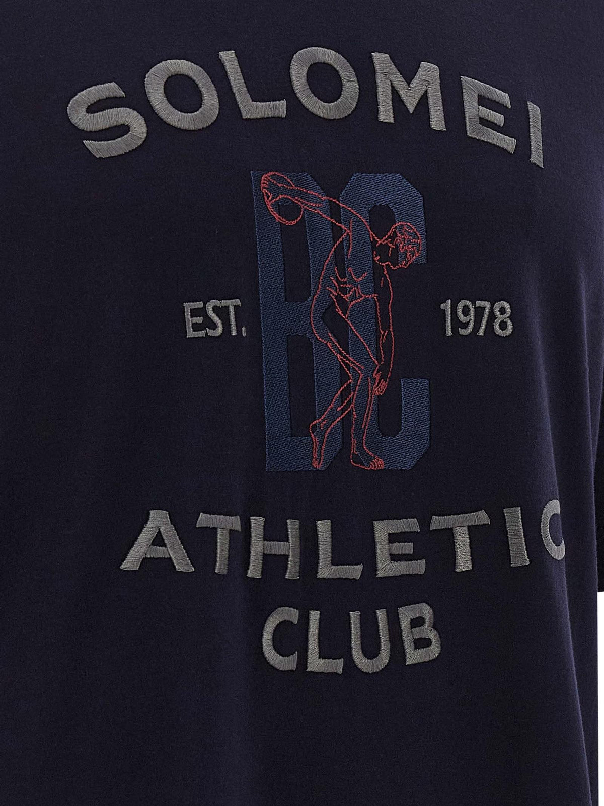 Brunello Cucinelli Men 'Solomei Athletic Club' T-Shirt BRUNELLO CUCINELLI