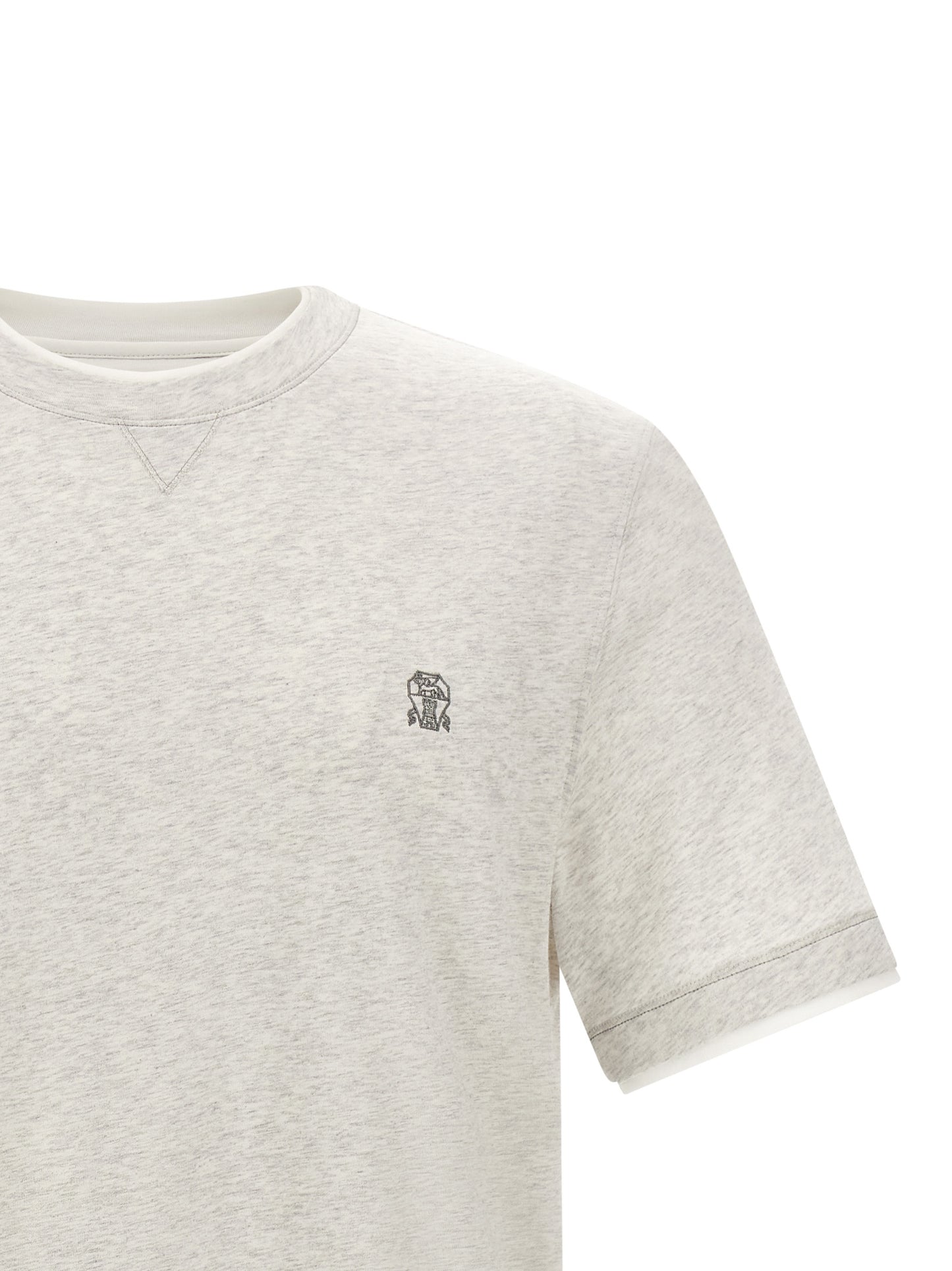Brunello Cucinelli Men Double T-Shirt BRUNELLO CUCINELLI