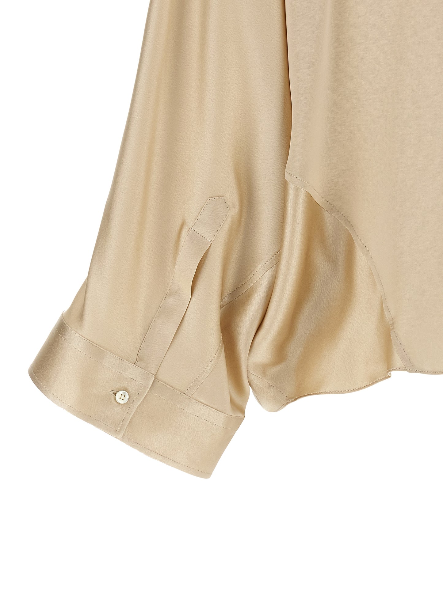 Brunello Cucinelli Women 'Monile' Satin Shirt BRUNELLO CUCINELLI