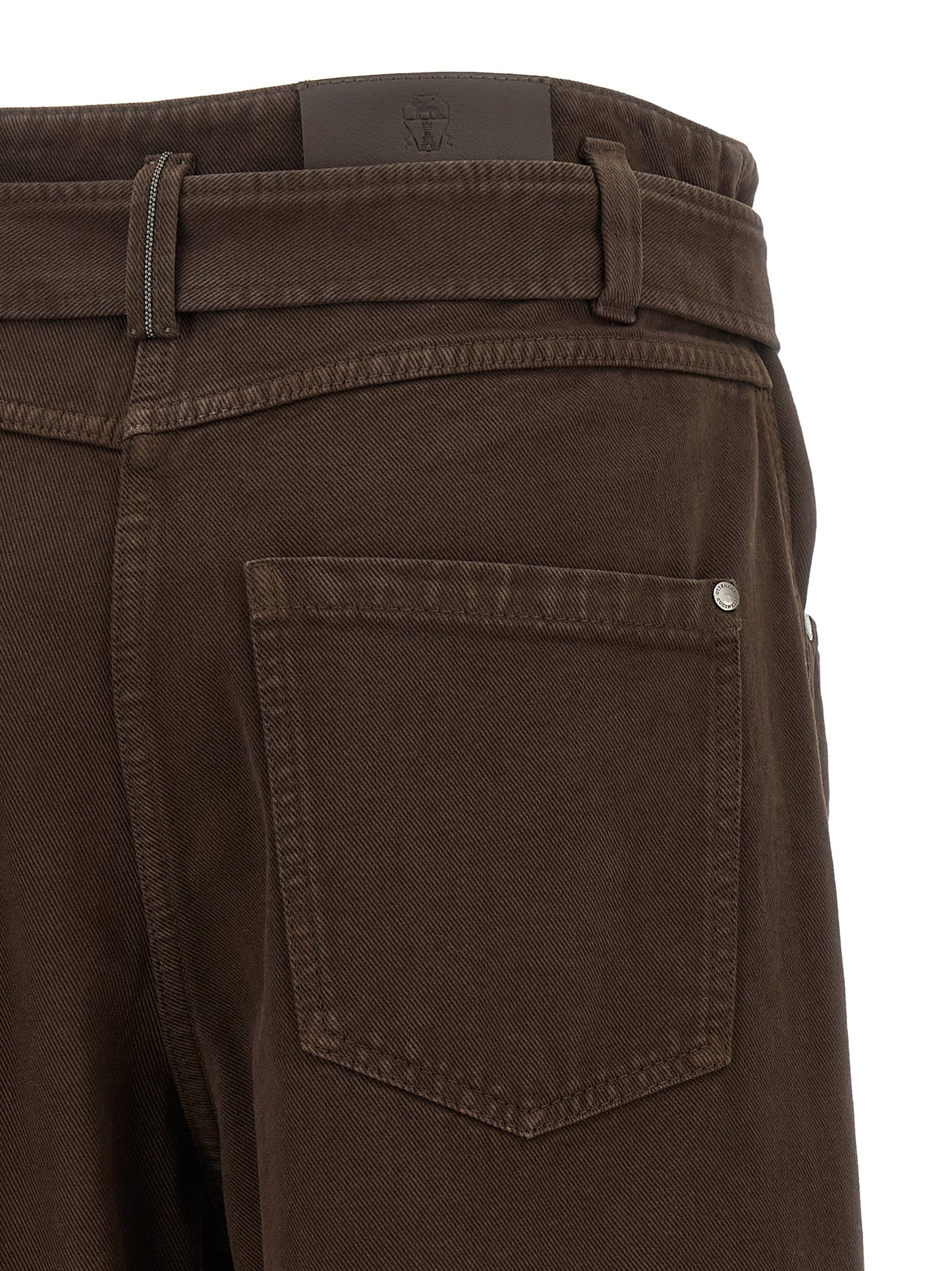 Brunello Cucinelli Women Belted Jeans BRUNELLO CUCINELLI