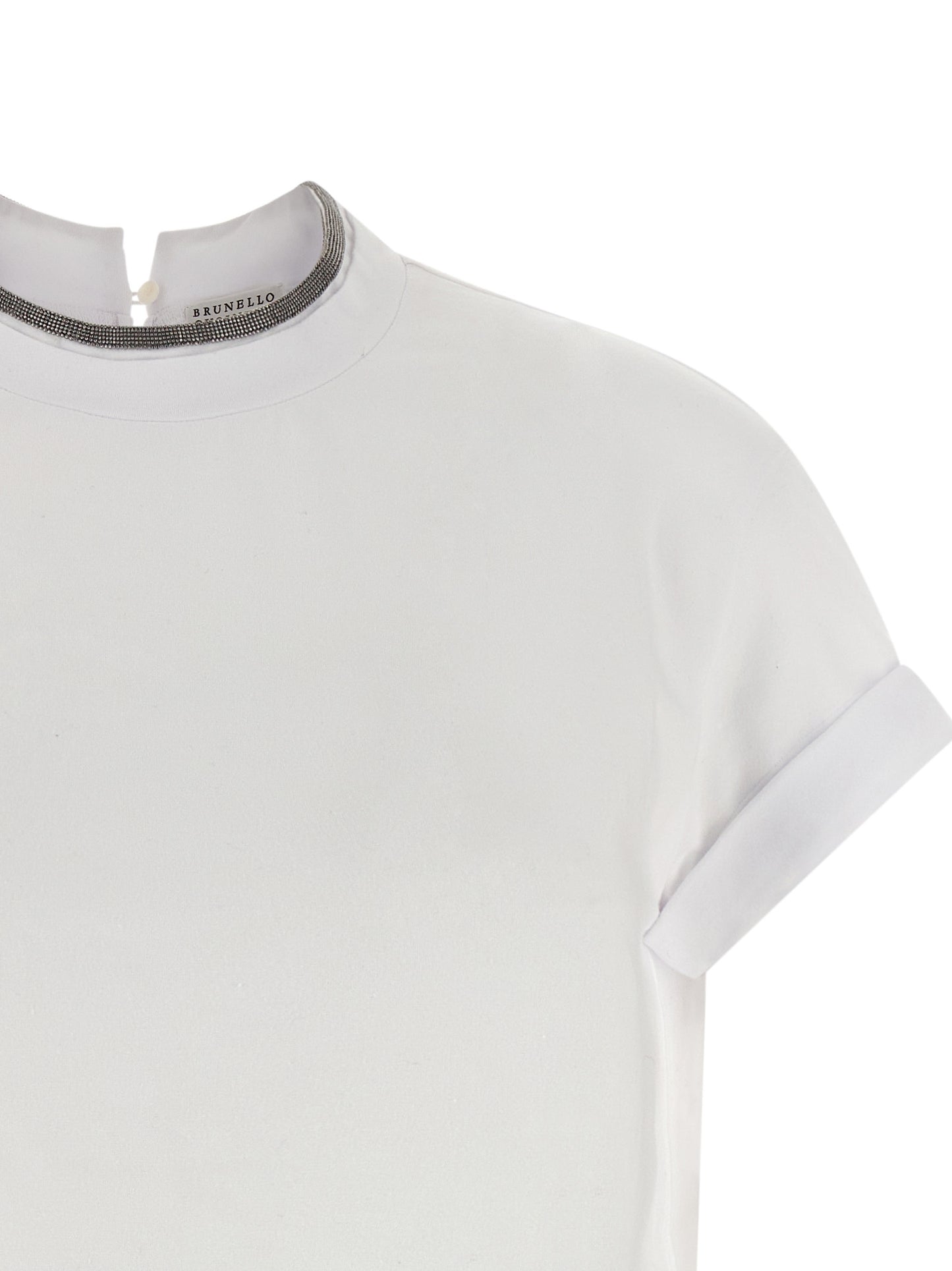 Brunello Cucinelli Women ‘Monile’ Jersey T-Shirt BRUNELLO CUCINELLI