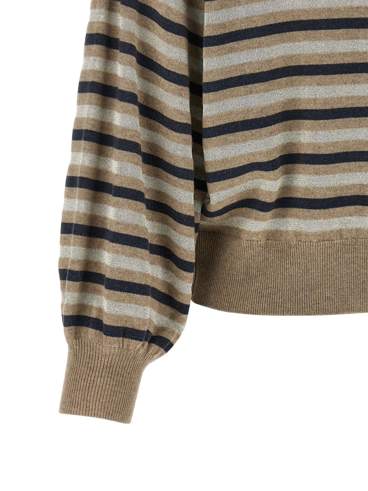 Brunello Cucinelli Women 'Sparkling Stripes' Sweater BRUNELLO CUCINELLI